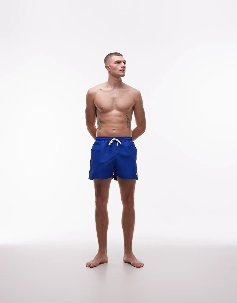 Tommy Hilfiger drawstring swim shorts in blue