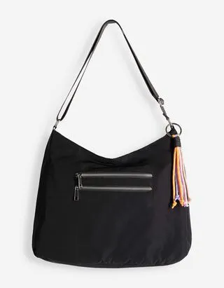 Borsa - nylon - Nero
