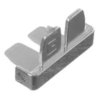 Terminal tapacanto brillante por 12 u aluminio