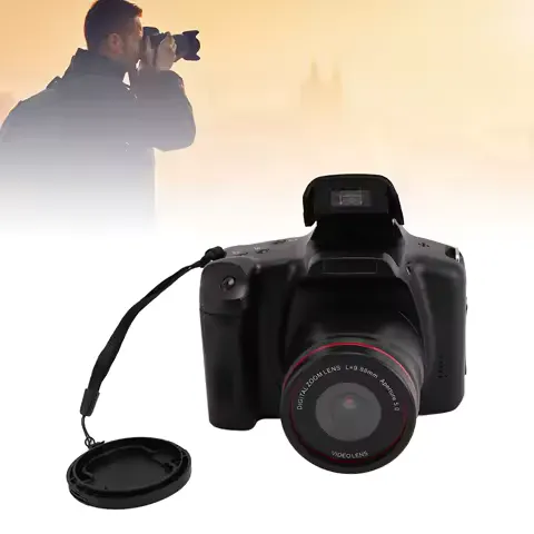 Digital Camera 16MP HD 180° Flip Screen Camera 1080P 16X Zoom 2.4 Inch Screen Compact Travel Cameras for Photography hot