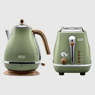 De'Longhi Icona Vintage Breakfast Pack Olive Green