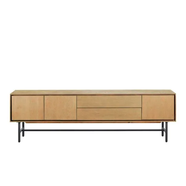 TV-meubel Belvio 205 cm light oak