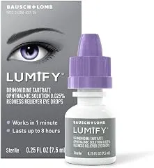 Lumify Redness Relief Eye Drops, Whiter &…
