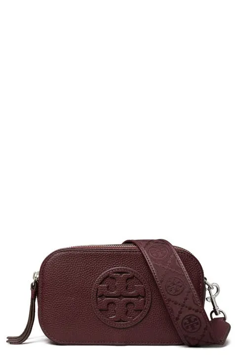 Tory Burch Mini Miller Leather Crossbody Bag