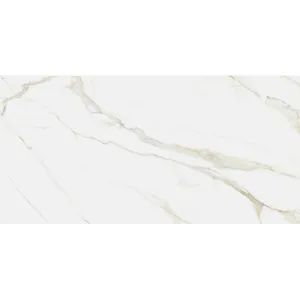 Suelo/Azulejo porcelánico Denali efecto mármol blanco 60x120 cm C1 ARTENS