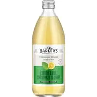 barker's drink mixers lemon lime cucumber & mint 500mL