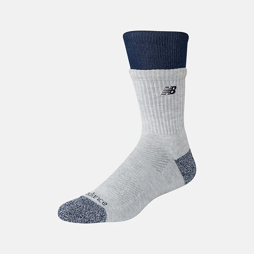 Active Premium Double Welt Crew