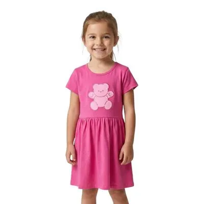 Vestido Fantastic Niña Estampado Diseño De Oso