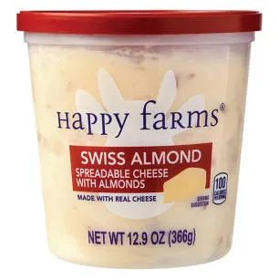 Swiss Almond Spreadable Cheese Cup, 12.9 oz