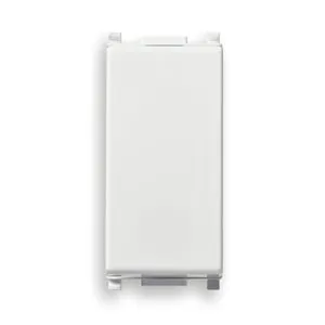 Pulsante assiale 1P NO 10A Plana VIMAR bianco