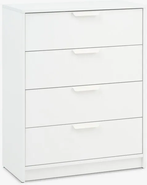 JENSLEV Cassettiera 4 cassetti JENSLEV bianco