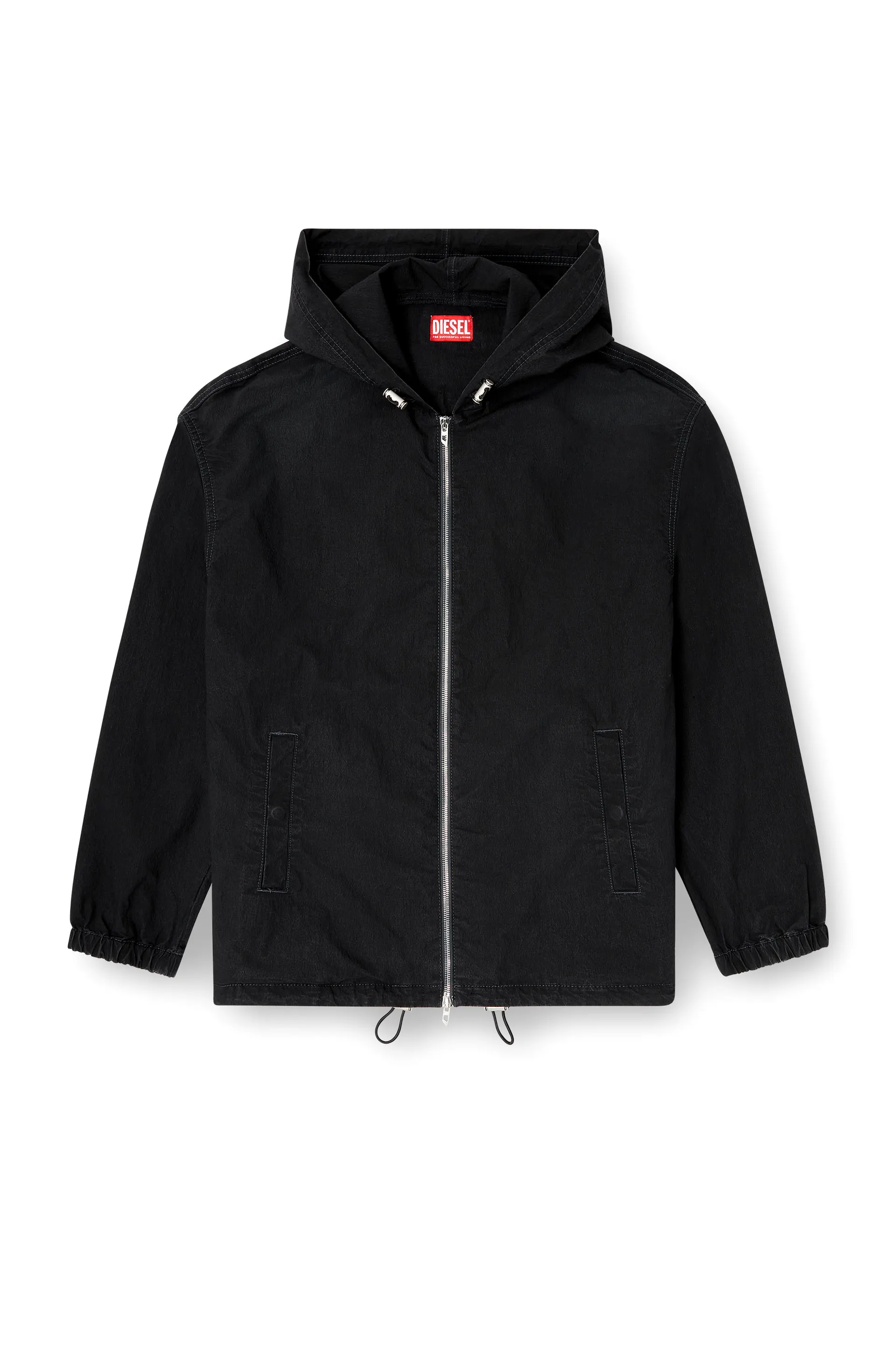 Hooded technical JoggJeans jacket
