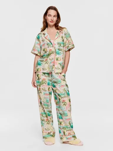 Postcards Oversized Short Sleeve Shirt