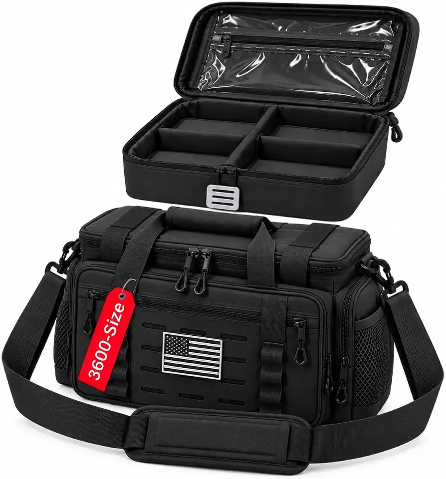 GEARALL™ Fishing Tackle Bag, 25L Tackle Box Storage & Bait Organizer