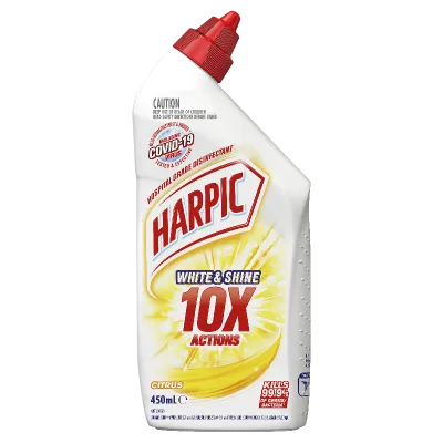 Harpic White & Shine Toilet Cleaner 450ml Varieties