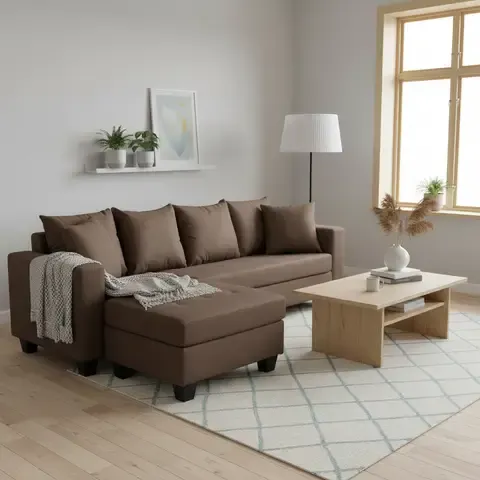 Seccional Palmas Café 213x146x85 cm