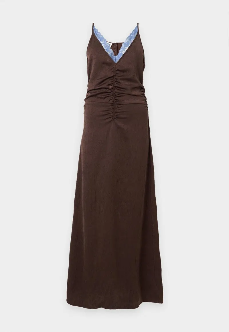 ATALIE - Maxikjole - coffee bean brown