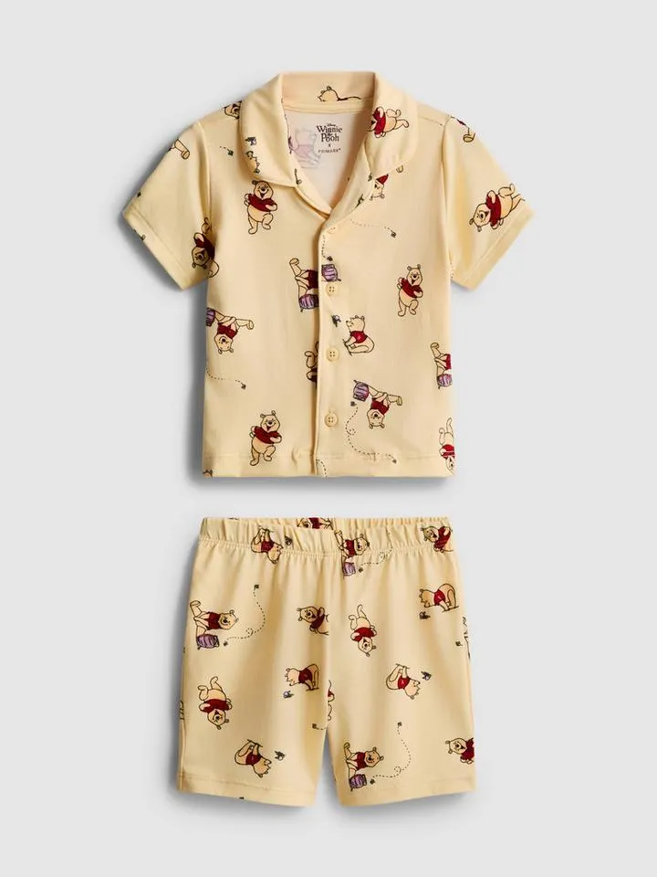 0–36 mois | Pyjama à col à revers Winnie l'ourson