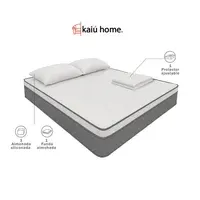 Combo Colchón Sencillo Lyte 100x190 + 1 Almohada + Sabana Resortada + 1 Funda