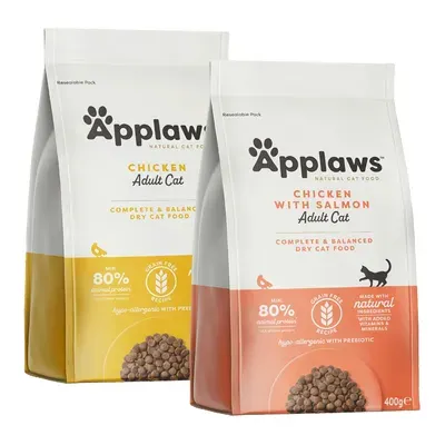 Lot mixte Applaws 2 x 400 g pour chat