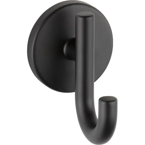Trinsic Bathroom Robe/Towel Hook in Matte Black