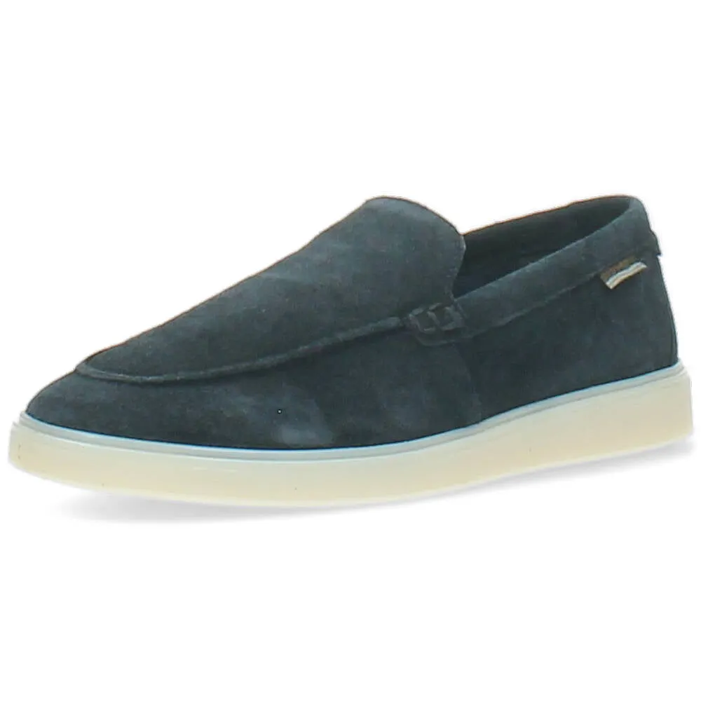 blauwe moccasin
