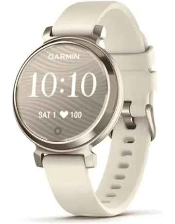 Garmin Lily® 2, Small & Stylish Smartwatch, 35mm, Coconut | Small & Stylish Design, Built-In GPS, Body Battery™, Sleep Score, Fitness Tracking & Sports Apps, Garmin Pay™