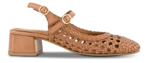 NOË Collection Slingback Pump Brun 2216100830