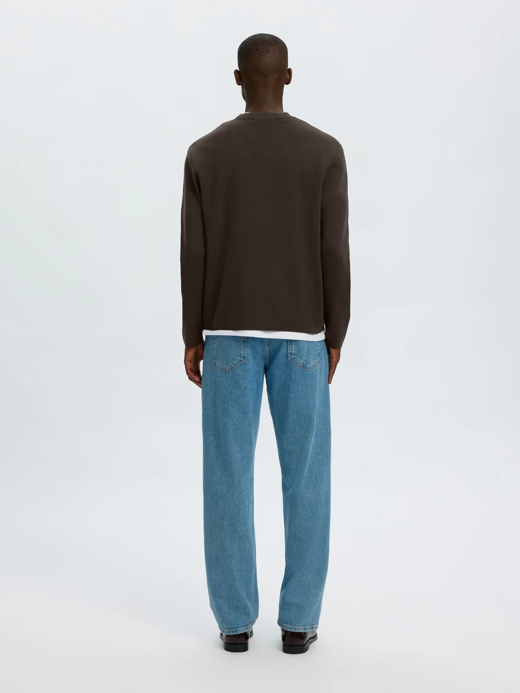 BOMULLSBLANDING PULLOVER