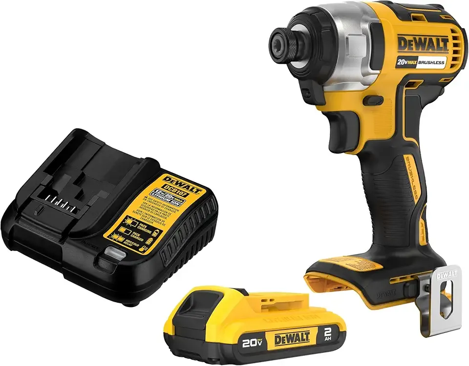 20V MAX Impact Driver, 1/4 Inch, Battery and Charger Included (DCF787D1)