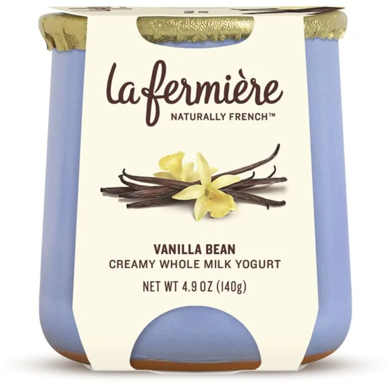 La Fermière Creamy French Yogurt, Vanilla Bean