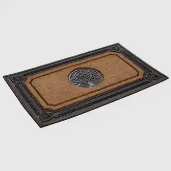 KleenTRED Hilton Rubber Coir Door Mat 90x55cm