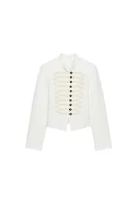 FITTED JACKET WITH FIREMAN CLASP