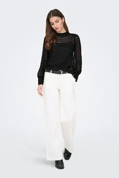 Blusa de encaje