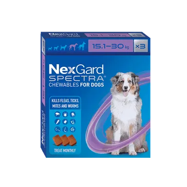 NexGard Spectra Chewables for Large Dogs 15.1-30kg