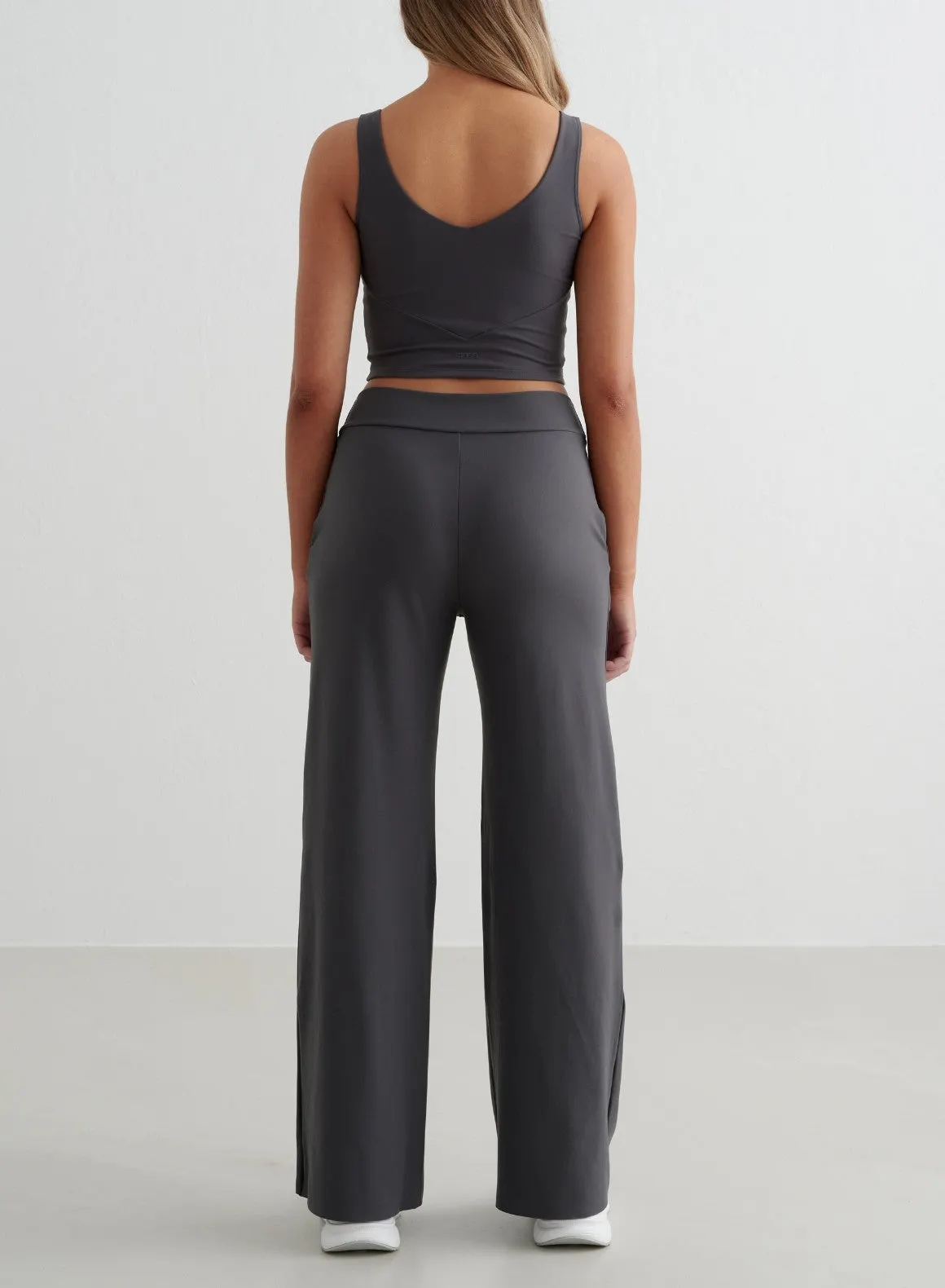 Shadow Grey Sense Wide Pants