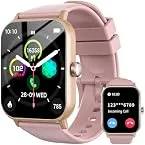 Smart Watch for Men Women with Calling, 1.83" Fitness Tracker with Heart Rate/Sleep Monitor, Step Tracker, New Gen Fitness Watch with 120+ Sports Modes, IP68 Waterproof Smartwatch for Android/iOS Pink