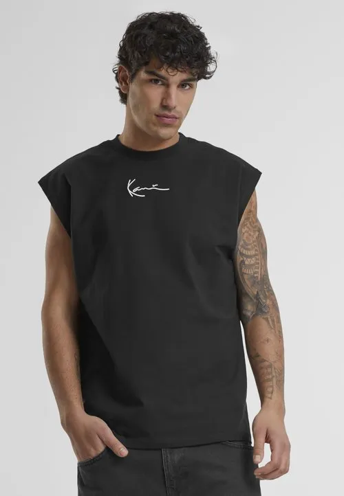 SMALL SIGNATURE TEE - T-shirts - black
