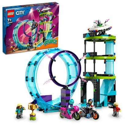 LEGO®CITY 60361 - LE DEFI ULTIME DES MOTARDS CASCADEURS