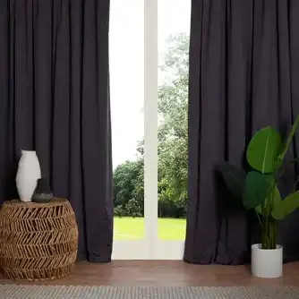 Studio One Ezra Pencil Pleat Curtains Pair