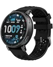 Amazfit Active Max Smart Watch 1.5" AMOLED Display, 25-Day Battery, Offline Maps, GPS, 4GB Storage, 170+ Sport Modes, 5 ATM Water Resistant, Heart Rate & Sleep Fitness Tracker for Android & iPhone