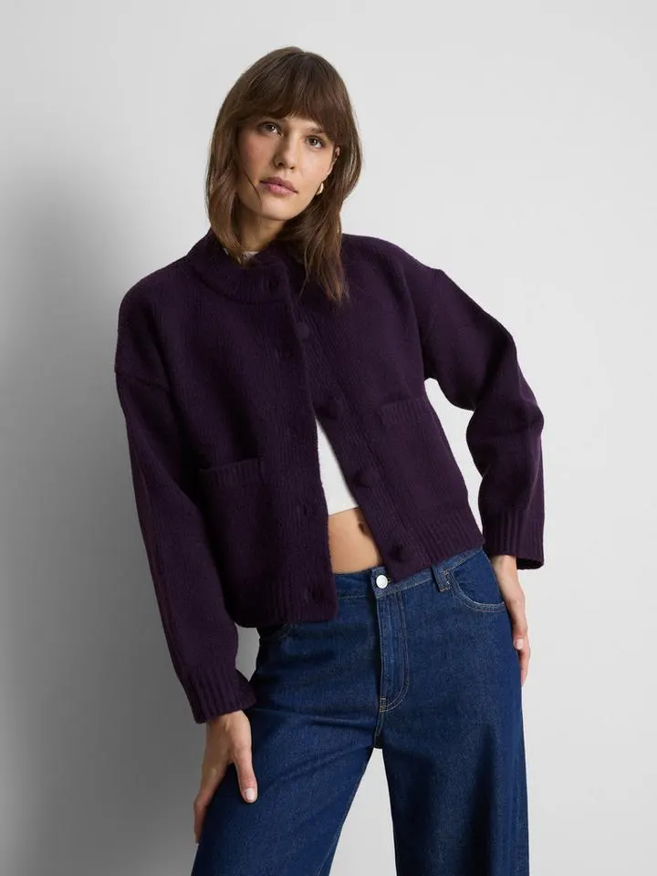 Gilet bomber en tricot