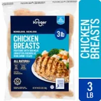 Kroger® Frozen Raw Boneless Skinless Chicken Breasts