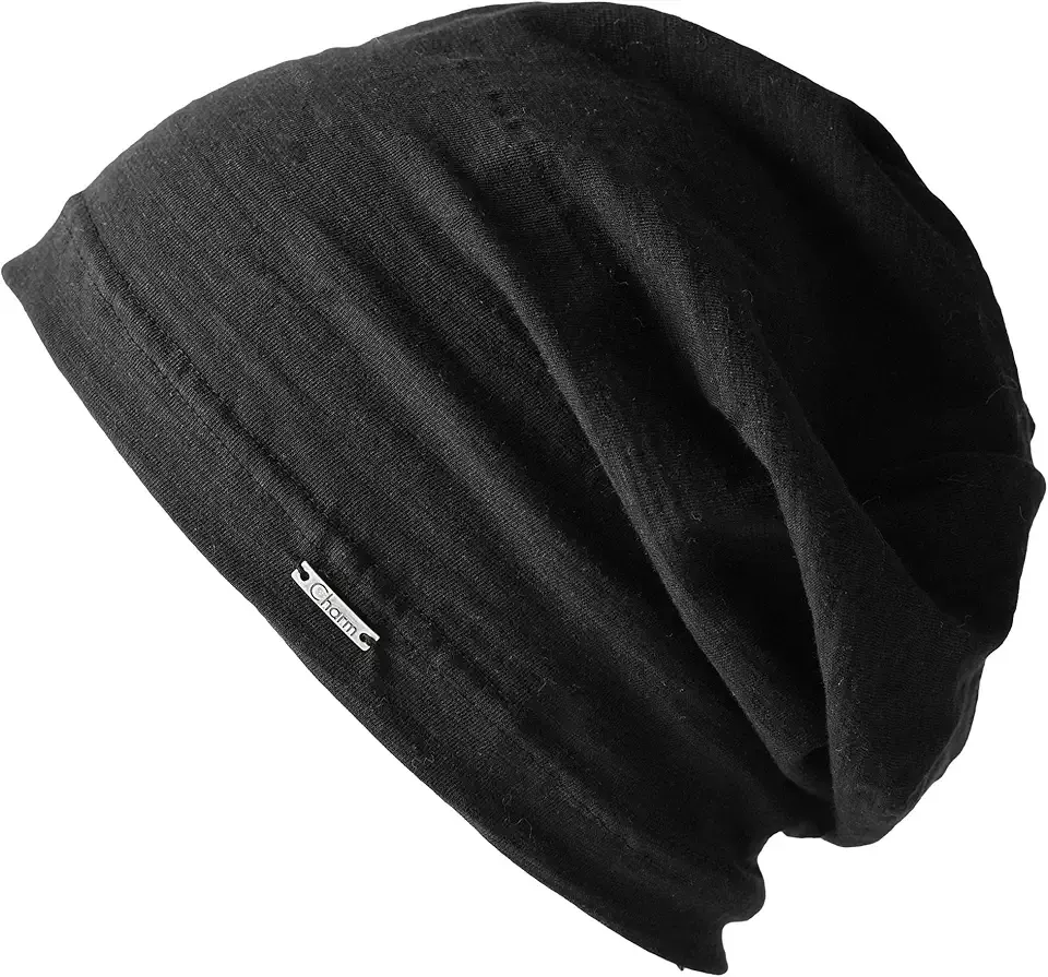Cotton Summer Beanie for Men & Women - Slouchy Lightweight Chemo Headwear for Women, Hipster Fashion Slouchy Hat