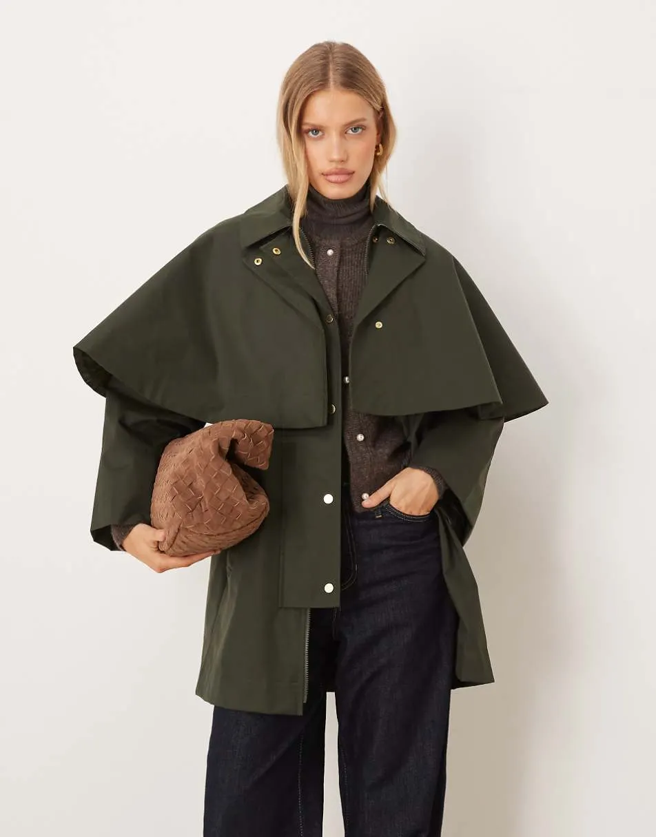 Barbour fia showerproof jacket in sage