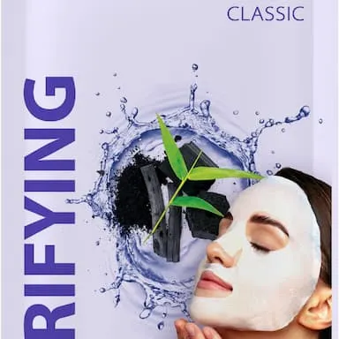 Maschera In Tessuto Carbone 1 pezzo
