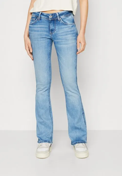 NEW PIMLICO - Flared jeans - denim