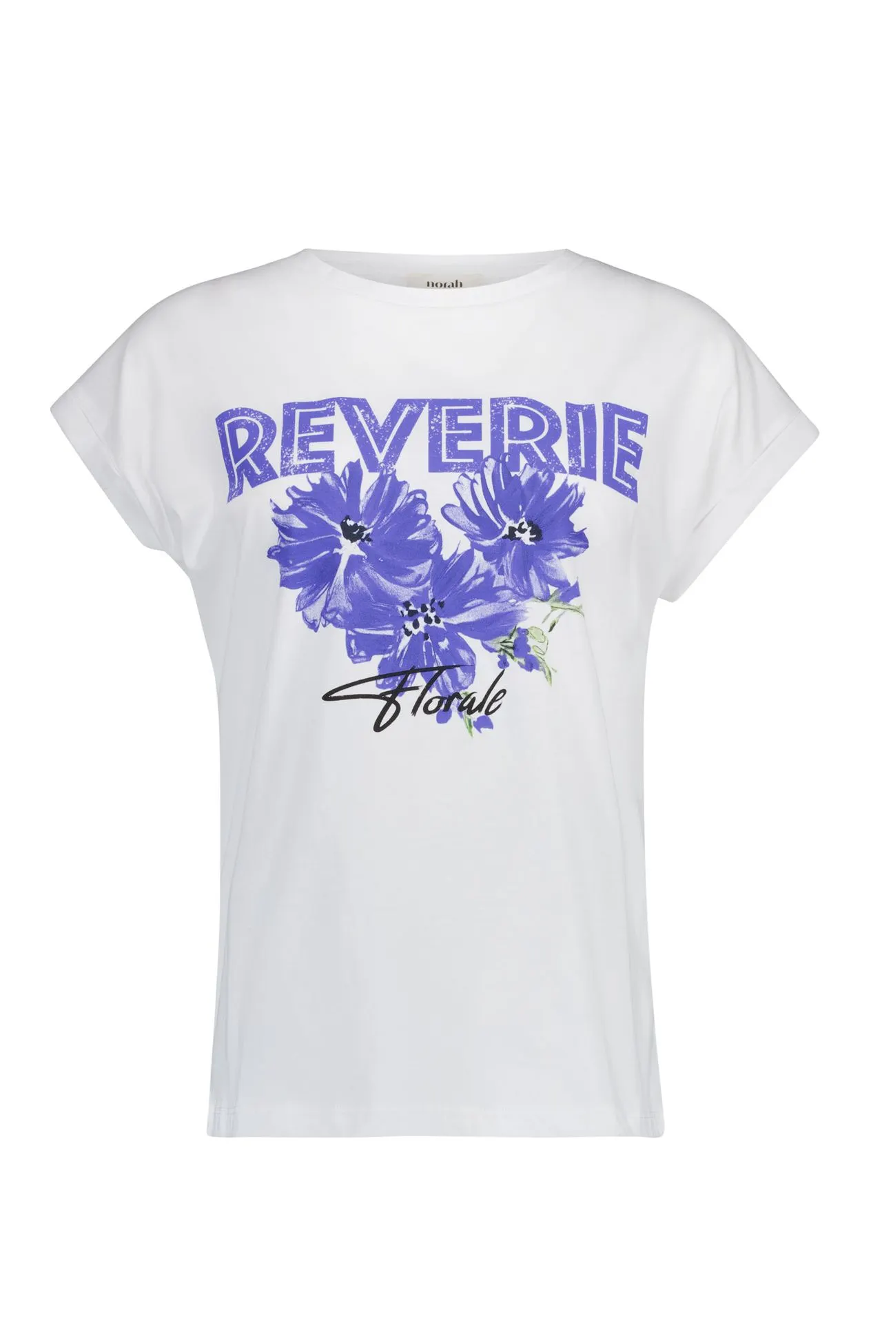Wit/blauw shirt "Reverie"