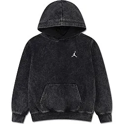 Jordan Boys' Washed Fleece Pullover Hoodie