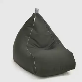 KAS Palmera Teardrop Bean Bag Plain Charcoal 250L